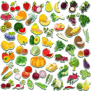 مغناطيس رغوي مخصص للفاكهة والخضراوات, مغناطيس تعليمي للتعلم ، مغناطيس الثلاجة