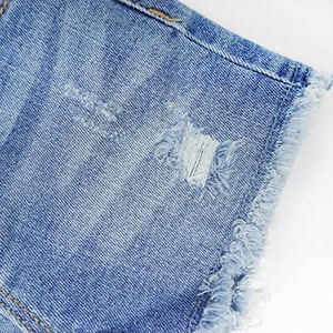 Nouveau short en jean décontracté et sexy pour femme, taille haute, coupe slim, délavé, idéal pour l'été - Product Image 3