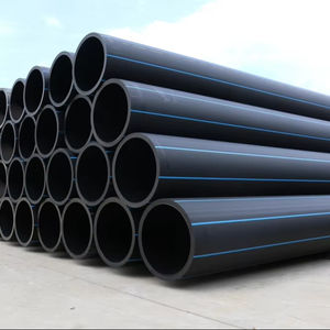 ท่อจ่ายน้ำแรงดันสูง PN6 HDPE มีความยืดหยุ่นและทนทานท่อพลาสติกโพลีเอทิลีนความหนาแน่นสูง6มม. PE-80 - Product Image 1