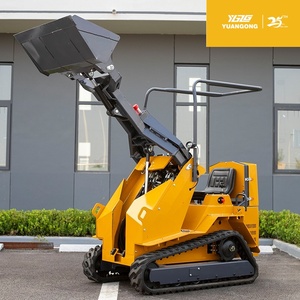 <span class=keywords><strong>Mini</strong></span>-chargeuse compacte sur chenilles multifonction haute performance YGZG avec accessoires EPA, <span class=keywords><strong>pelle</strong></span> et godet – Idéale pour le jardinage - Product Image 3