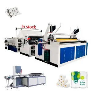 Semi-Automatische Kleine Wc-Papier Rol Maken Machine Voor Toiletpapier Maken Machine Goedkope Prijs