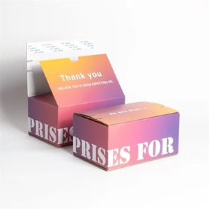 Emballage cosmétique personnalisé en carton ondulé à ouverture facile : bande détachable, fermeture éclair, boîtes d'emballage en <span class=keywords><strong>papier</strong></span> imprimé pour expédition maritime - Product Image 2