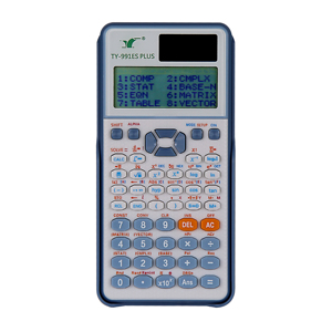 Calculatrice scientifique de vente chaude 417 fonctions école étudiant fournitures de bureau outil mathématique éducatif - Product Image 1