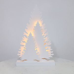 2023 New Arrivals 10L Warm White Led Wooden Christmas <b>Tree</b> <b>Light</b> for Home Table Decoration - Product Image 3
