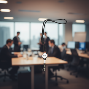 Laccetto Personalizzato Ilan 45Cm con Clip per Carta d'Identità e Accessori - Product Image 2