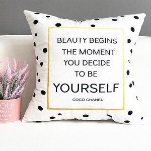 Nordic ins Style <span class=keywords><strong>Pink</strong></span> Girl Sofá Funda De Almohada Funda de cojín Impreso Dedside Car Office Funda De Almohada Funda de cojín - Product Image 5