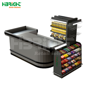 เคาน์เตอร์ชำระเงินสำหรับซูเปอร์มาร์เก็ตสั่งทำตามแบบไฮไบรท์ - Product Image 1