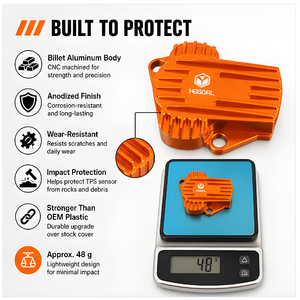 Protezione per Sensore di Posizione Farfalla (TPS) Moto, Copertura Protettiva Valvola Acceleratore per KTM 250 300 EXC XCW XC-W TBI <span class=keywords><strong>24</strong></span> - Product Image 3