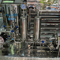 Équipement de filtration, de refroidissement, de mélange et d'homogénéisation de parfum en acier inoxydable de 50 L, avec moteur disperser et haute efficacité