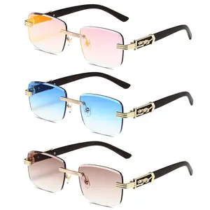 Fashion Trending Style Sun Glasses Sunglasses 70S Retro Flat Sunglasses Women Men Shades B4103 Luxury Sunglasses