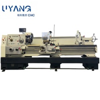 Tour à lit déporté CA6250C*2000, portée de travail 500 mm, longueur de travail 2000 mm, tour à métaux manuel avec grand trou de broche