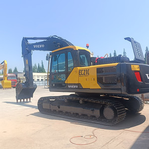 Excavadora Volvo EC210 de 21 toneladas con cazo de excavación de 1.05m³ de capacidad, excavadora de cadenas pesada Volvo EC210 usada. - Product Image 1