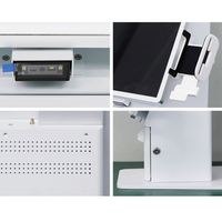 Machine de commande d'enregistrement Android interactive d'intérieur de kiosque en métal de bureau blanc de Touchwo avec la fonction SDK