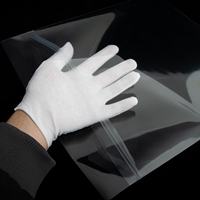 Pochettes d'emballage autocollantes personnalisées en OPP transparent, LDPE et cellophane pour vêtements, aliments et bijoux
