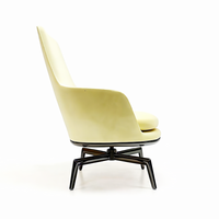 Base de chaise pivotante semi-finie en acier minimaliste avec insert en mousse de polyuréthane moulée, composant de chaise de bureau