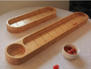 Tabla <span class=keywords><strong>de</strong></span> Cortar Pan <span class=keywords><strong>de</strong></span> Bambú Ecológica y Duradera con Diseño Nuevo, Bandeja <span class=keywords><strong>para</strong></span> Guardar Pan, Cortador <span class=keywords><strong>de</strong></span> Baguette, Tabla <span class=keywords><strong>de</strong></span> Cortar Pan Francés Largo con Ranura - Product Image 2