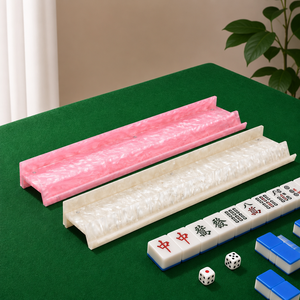 Portamahjong in Acrilico Personalizzabile con Spingitori Magnetici a Forma di U, 17,5-20 Pollici, <span class=keywords><strong>Gioco</strong></span> <span class=keywords><strong>da</strong></span> <span class=keywords><strong>Tavolo</strong></span> Americano, OEM, 10 Colori - Product Image 4