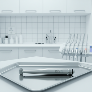 Электрический турбинный наконечник DETL KU431L для стоматологии, высокоскоростной, из алюминия и нержавеющей стали, внешний угловой инструмент, сертифицированный CE - Product Image 3