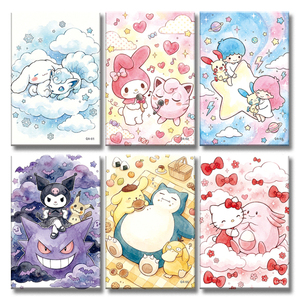 Nouvelles figurines et accessoires de cartes à collectionner YQ personnalisées Mystery Eif, jouets Pokémon et Sanrio, planche d'art 2.0, boîte booster, jeux de société - Product Image 5