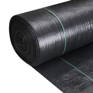 Film de paillage agricole perforé en PE noir avec service de découpe 70-250 g/m² pour le contrôle des mauvaises herbes dans les jardins et les légumes - Product Image 4