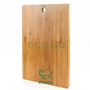 Bloc à découper de cuisine en bambou naturel d'approvisionnement d'usine grande planche à découper avec poignée planche de charcuterie écologique - Product Image 5