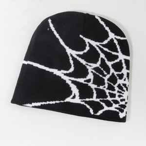 Nhà Máy Bán Buôn Thời Trang Y2K Jacquard Knit <span class=keywords><strong>Beanie</strong></span> Mũ Tùy Chỉnh Thiết Kế Logo Phụ Nữ Mens Mũ Mùa Đông Unisex - Product Image 6