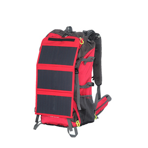 Sac à dos solaire personnalisé intelligent 68L 20W/6V USB étanche pour ordinateur portable TYB-04 Sac à dos solaire multifonctionnel pour l'extérieur - Product Image 1
