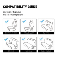 Housses de siège de voiture universelles en cuir PVC quatre saisons Design sportif pour BMW Golf X1 Touareg Passat Tesla CC X3 modèles