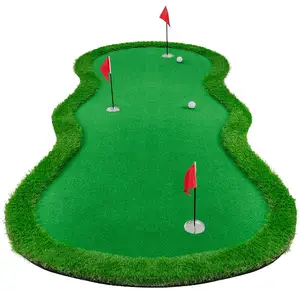 GP Alat Bantu Latihan Golf, Peralatan Bantuan Simulator Putt Hijau Dalam Ruangan Luar Ruangan