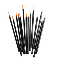 50 pièces/sac Brosse à eyeliner jetable Brosse à lèvres individuelle Applicateur de eyeliner Outils de maquillage Fournisseur