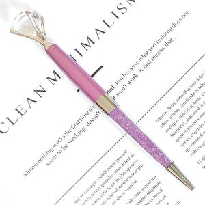 Bolígrafo de Metal Giratorio con Diamantes Grandes, Logotipo Personalizado Impreso, Bolígrafo de Cristal, Promoción, Actividad Corporativa, Regalo Empresarial, Bolígrafos - Product Image 6