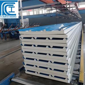Factory Price Warehouse Insulated Eps <strong>Sandwich</strong> <strong>Panel</strong> Roof <strong>Panel</strong> Metal CE Modern Color Steel Offwhite/green/ RAL Prepainted - Product Image 1