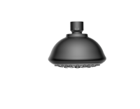 Ensemble de douche à effet pluie plaqué avec bras filtré Accessoires de robinet de salle de bain pour hôtels Caractéristiques d'économie d'eau pour hôtels