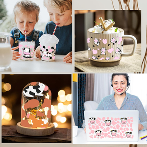 Autocollants de transfert UV, autocollants en vinyle/PVC, logos personnalisés, marques déposées, UV DTF, imperméables, cadeaux promotionnels - Product Image 4