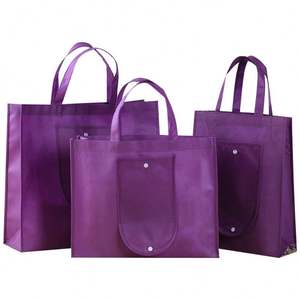 Bolsa de Compra Ecológica de Polipropileno No Tejido Barata al por Mayor, Bolsa de Mano Plegable de Polipropileno No Tejido Reciclado, Bolsa de Compra Reutilizable Personalizada con Logotipo - Product Image 5