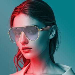 2025 новые умные Переводные очки, многоязычный голосовой помощник, Магнитная Зарядка, звук, звонок, умные солнцезащитные очки - Product Image 4