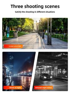 Caméra corporelle professionnelle Yinzam 1080P E201 avec détection de mouvement, alerte vocale, <span class=keywords><strong>batterie</strong></span> 3000mAh, enregistrement continu 22H - Product Image 3