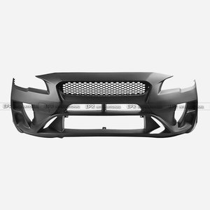 Nouveau matériau EPR PP pour pare-chocs avant Impreza WRX 2015-2021 avec découpes pour échappement, installation par vis, garantie de 6 mois - Product Image 2