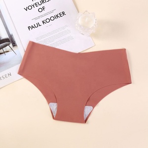 Sous-vêtements pour femmes Culottes sans couture pour femmes Culottes unies douces Culottes mi-hautes Lingerie pour femmes Culottes - Product Image 5