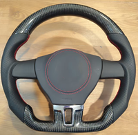 Volant sport à fond plat en fibre de carbone pour VW Golf 6 GTI R Jetta Passat CC Scirocco Golf Mk6 Golf 6
