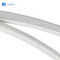Câble chauffant réfractaire GN800 en fibre de verre tressée avec noyau en nickel torsadé haute température, ruban mica, 100m