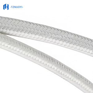 <span class=keywords><strong>Cinta</strong></span> de Mica con Núcleo de Níquel Trenzado para Alta Temperatura GN800, Cable Refractario de Fibra de Vidrio de 100m para Calentador - Product Image 4