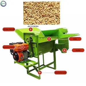 Prezzo della macchina della trebbiatrice del grano Mini macchina della trebbiatrice del risone agricoltura Sheller