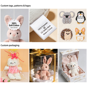 Peluche Personalizado con Logotipo de Empresa, Mascota Profesional OEM, Animal de Peluche Personalizado para Regalo Promocional - Product Image 4