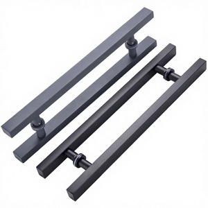 Weimeina Modern Contemporary High Quality Stainless Steel Sliding <b>Door</b> Bathroom <b>Pull</b> <b>Handle</b> L-Shaped Design 5 Year Warranty - Product Image 3