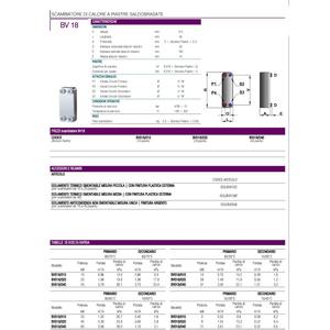 Échangeur de chaleur en cuivre brasé à 20 plaques, économie d'énergie, refroidisseur de moteur à tube de 3/4 po, cœur de moteur, état neuf, -10/+90 - Product Image 2