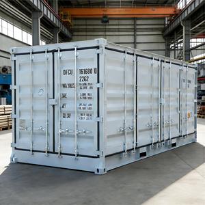 <span class=keywords><strong>Conteneur</strong></span> 20 pieds 20GP à double porte latérale personnalisable, certifié ISO, pour la logistique de fret et l'expédition - Product Image 4