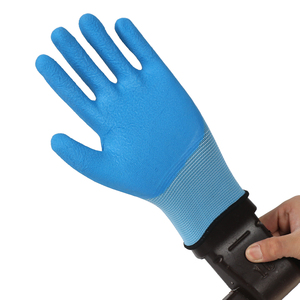 Guantes de Protección MicroFlex de Espuma Recubierta de Látex, Antideslizantes, Flexibles, Duraderos, Transpirables, de Uso General, Guante <span class=keywords><strong>Palma</strong></span> Látex Gris - Product Image 4