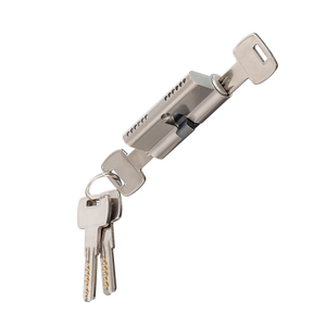 Serrures ovales Offre Spéciale Euro Cylindre 60MM 17*<span class=keywords><strong>33</strong></span>*10mm Cylindres Serrure de porte en aluminium avec clé principale - Product Image 2