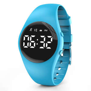 אין APP מד צעדים שעון ספורט צמיד IP68 שחייה מים עמיד כושר גשש שעון תלמיד - Product Image 3